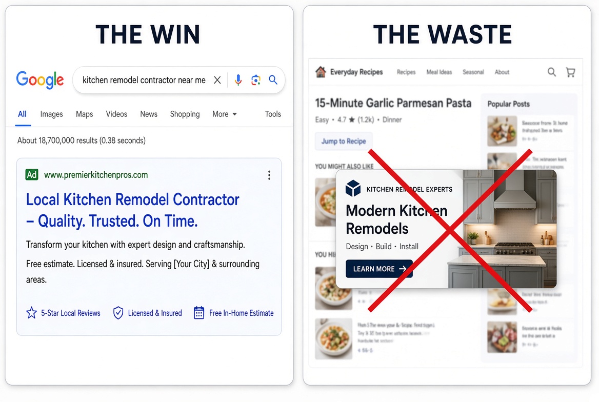 Google Ads for residential remodelers